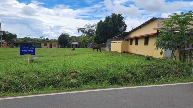 Terreno cerca a la feria de La Chorrera